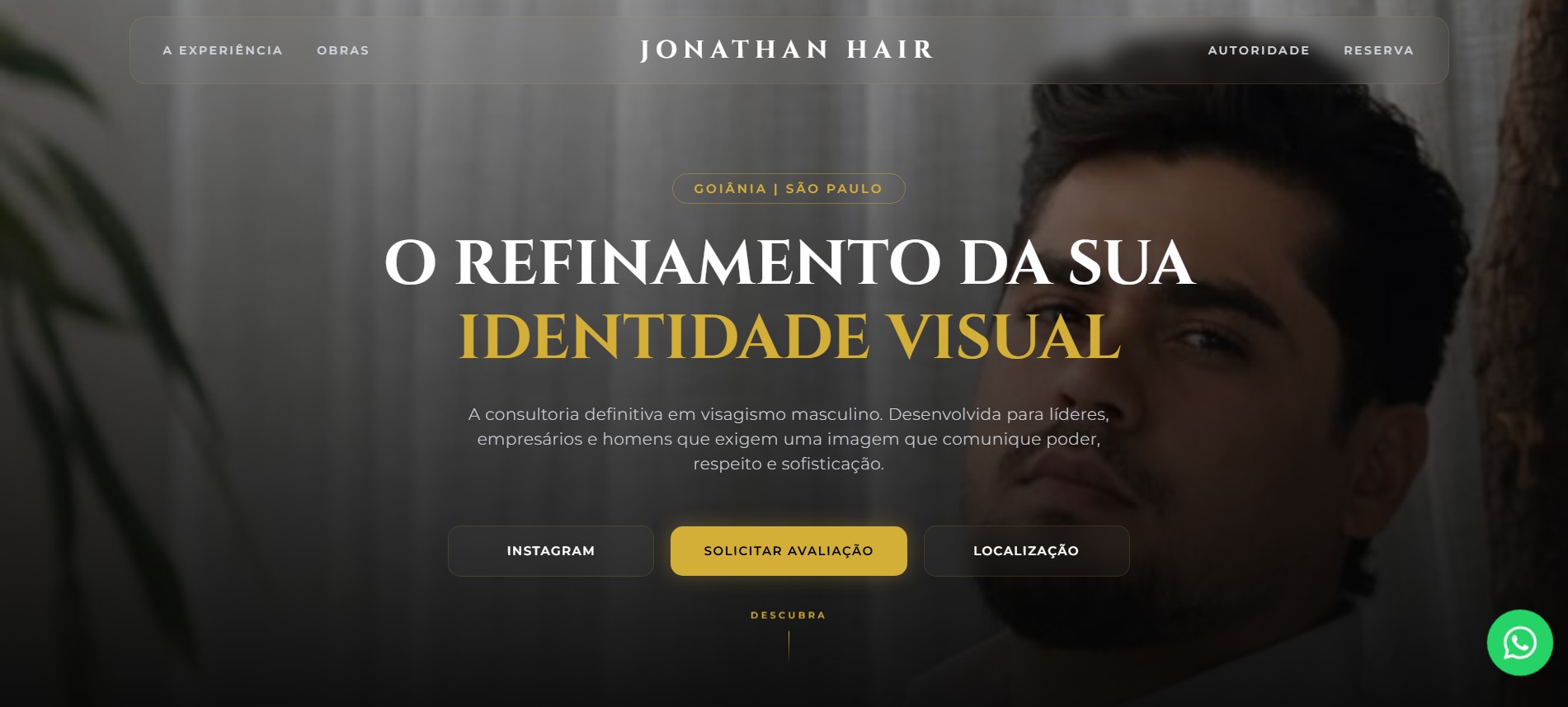 Site Profissional Jonathan Hair