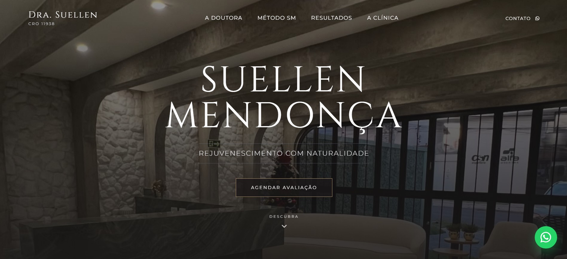 Site para Clínica de Estética Suellen Mendonça
